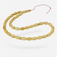 Pressed Amber Rosary - Tasbih keh..