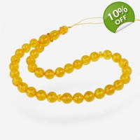 Pressed Amber Rosary Ramadan Gift..