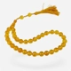 Pressed Amber Rosary Yellow Prayer Beads