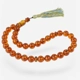 Pressed Amber Rosary - Spiritual Reflection Duri..