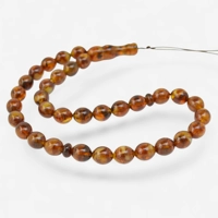 Pressed Amber Rosary - Gift for R..