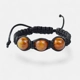 Macrame Bracelet with Modified Amber
