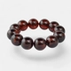 Round Pressed amber bracelet Birthday Gift idea ..