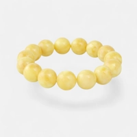 Pressed Amber Bracelet – 14mm Bra..