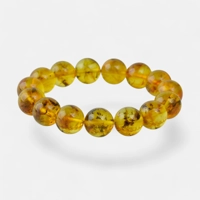 12mm Rich-Hued Amber Bracelet – T..