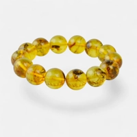 Pressed Baltic Amber Bracelet – L..