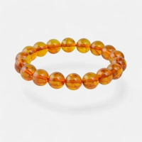 Opulent Pressed Baltic Amber Brac..