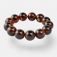 Modified Amber Charm Bracelet