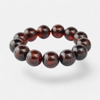 Pressed Baltic amber bracelet 17m..