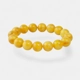 Pressed Amber Bracelet 11mm – Unique Birthday Gi..