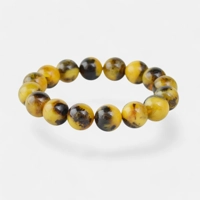 12mm Pressed Amber Bracelet – Ult..