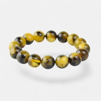 Gemstone Bracelet - Pressed Amber..
