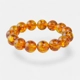 Captivating Pressed Amber Bracelet – Unique Brac..