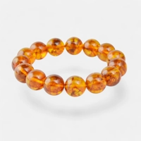 Captivating Pressed Amber Bracele..