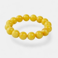 Baltic Amber Bracelet – dark matt..