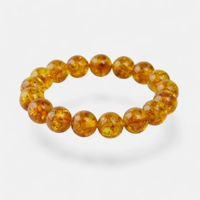 Amber Bracelet for Skin Contact