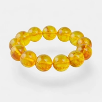 Modified Baltic amber bracelet 14mm