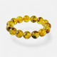 Modified Baltic amber bracelet 12mm