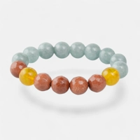 Pressed amber gemstone bracelet 1..