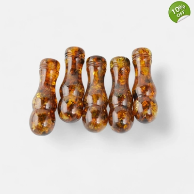 Pressed amber minaret for rosary tesbih MIN14 Pressed amber minaret for rosary tesbih MIN14