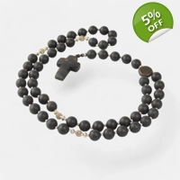 Pressed amber necklace for men gi..