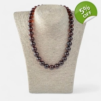 Modified Baltic amber necklace fo..