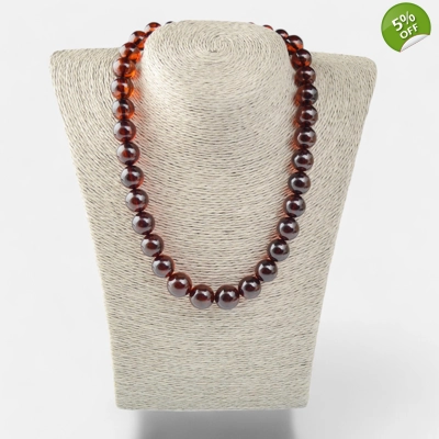 Pressed amber necklace for women gift idea for Her N002 Pressed amber necklace for women gift idea for Her N002