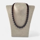 Amber necklace 10 to 14mm pressed beads N003