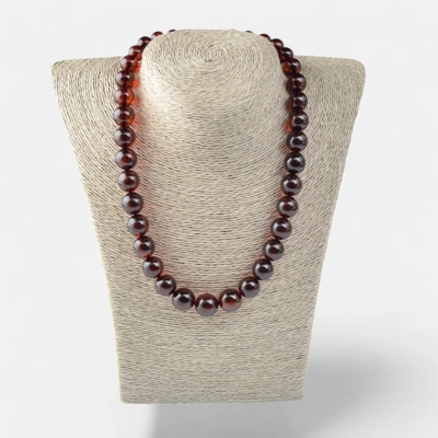 Pressed amber necklace for Her gift idea N011 Pressed amber necklace for Her gift idea N011