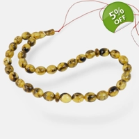 Pressed Amber Rosary - Ideal for ..