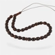 Pressed amber rosary damla tesbih A0154