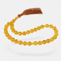 Pressed Amber Rosary Pathway to I..