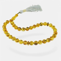 Pressed Amber Rosary - Spiritual ..