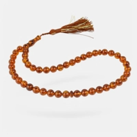 45 Pressed Amber Rosary Tesbih: I..