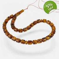 Pressed Amber Rosary - Inspiratio..