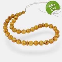 Pressed Amber Rosary – Ideal Spir..