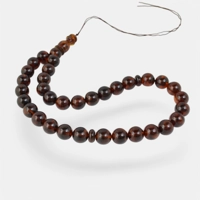 Pressed Amber Rosary – Prayer Bea..