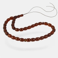 Pressed Prayer beads amber tesbih..