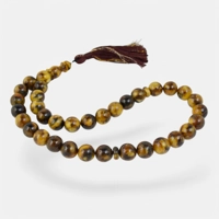 Pressed amber rosary 13mm with 33..