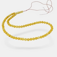 Pressed 66 beads Prayer amber ros..