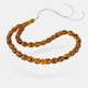 Pressed amber rosary Kehribar damla Tesbih NT023