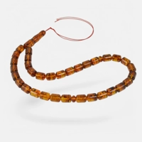 Natural Pressed Amber Rosary Beads