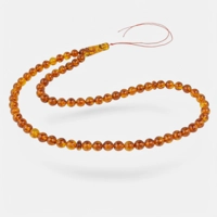 Pressed Amber Rosary – devotional..