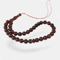 Pressed Amber Rosary – 9mm Prayer..