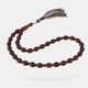 Pressed amber rosary tesbih misbaha RMK22