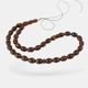 Pressed amber rosary 33 Prayer Beads SM13