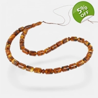 Pressed amber rosary for Muslims ..