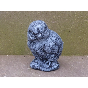 Cast Stone Chick Chicken Hen Nice Aged Effect Handcrafted Garden Ornament 9cm tall Cast Stone Chick Chicken Hen Nice Aged Effect Handcrafted Garden Ornament 9cm tall