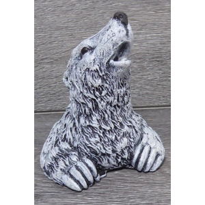 Handcrafted Badger Head / Bust Cast Stone Garden Ornament – Garden Statue 10cm Handcrafted Badger Head / Bust Cast Stone Garden Ornament – Garden Statue 10cm