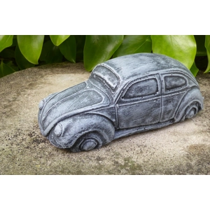 Cast Stone Beetle Car Hand Crafted Garden Ornament – Garden Statue 19cm long